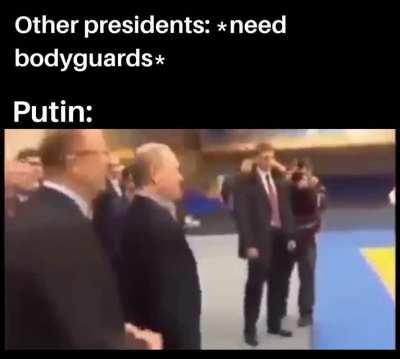 Putin got some drip..