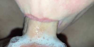 Mom keeps sucking Son after cum