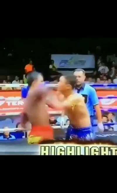What a beautiful Muay Thai Knockout