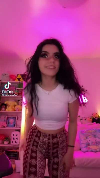 She just wanted to show em off