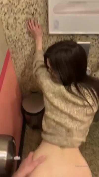 bathroom pounding