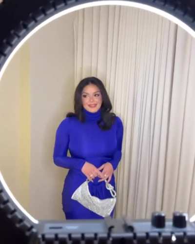 Blue Dress - 4th Annual Legacy Ball - BTS Posing - October 11, 2024