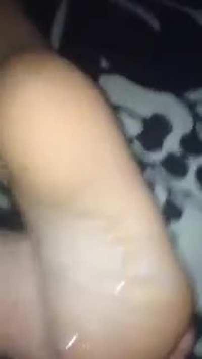 Sisters friend leaving her feet out again! Is she askin for it?