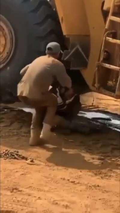 Went from OSHA to OH SHIT real fast.