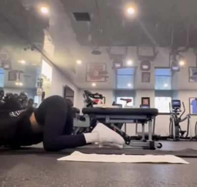 Full workout/yoga video slowed