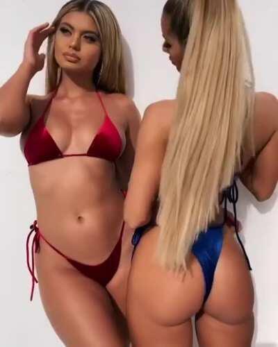 Sofia Jamora & Sierra Skye