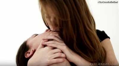 Loving, possessive kisses