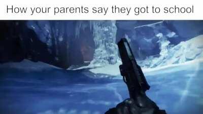 Legend says they had to step into a war with the Cabal on Mars on the way back home.