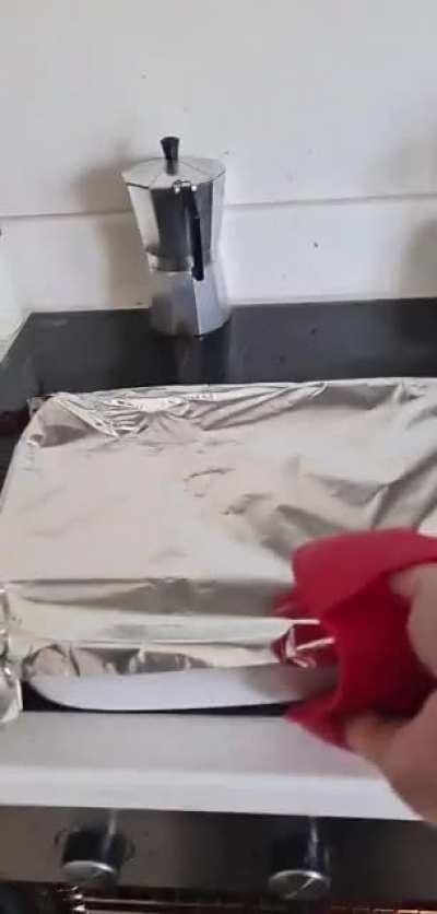 Sunday roast when the wife is away