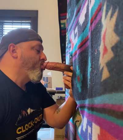 Getting my throat around this bi studs meat, was euphoric.  