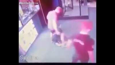 Guy in Serbia knocks out man, savagely beats him, then breaks both of his arms