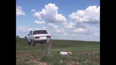 Russian Jackass and Top Gear