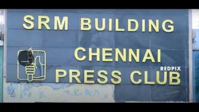A few true journalists are all out protesting. Upees want people to focus on BJP and ignore DMK's shortcomings. Truth is, no one really cares about BJP in Tamil Nadu. PTR is the only saving grace for DMK so far. Remember that its our responsibility to con