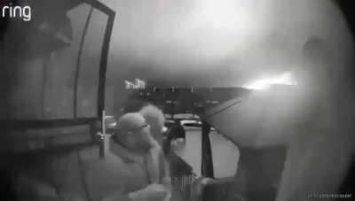 A closer view of the Philadelphia Plane Crash 1/31/25