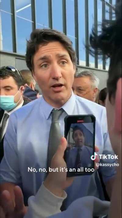 To have a debate with Canadian prime minister