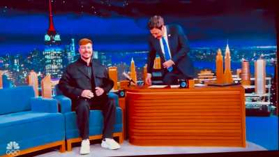 MrBeast Mentions r/tall on The Tonight Show with Jimmy Fallon 💥