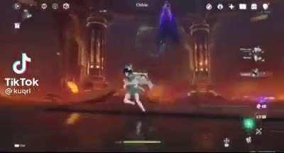 rare footage: tartaglia turns into teccy!!