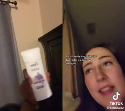 Hooooo the deodorant