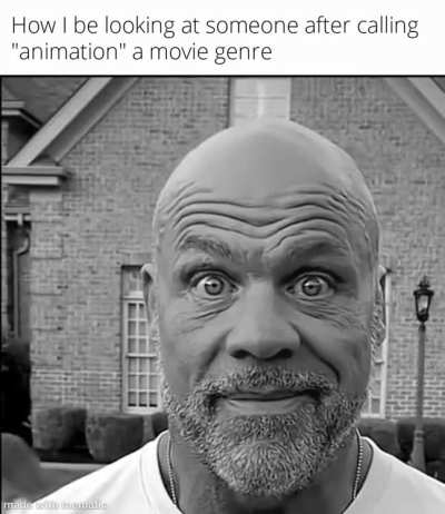 By this definition, flow, the Simpsons movie and the paw patrol movie are in the same genre