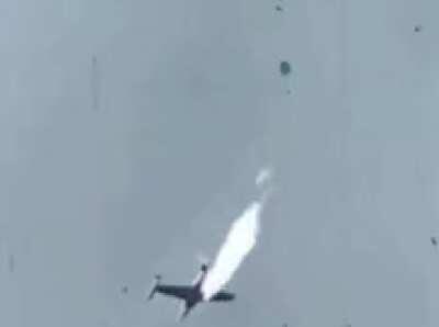 Pakistani F-104 shoots down a indian F-84 near LOC in 1971