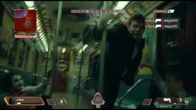 Arthur Fleck clutches a 1v3