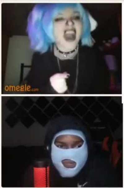 An angry feminist lectures a man who doesn't care. It gets funnier every time you watch it.