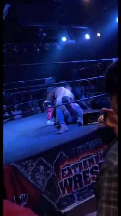 Man Dared to Jump into Midget Wrestling Match Gets His Ass Beat