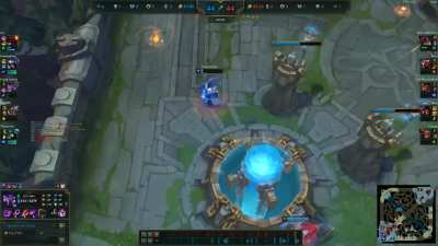 Quadra into full team with elder drake - EUW ranked D3 elo