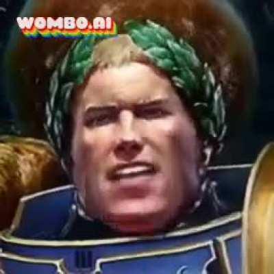 Guilliman upon his ressurection - Macragge, 999.m41, colorized.
