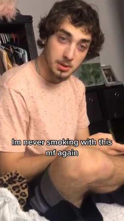 dont smoke the veggies