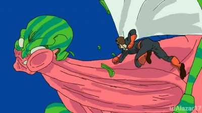 Final attempt to get my intro to LLWAY, I did it on mobile and it took me a week to finish (based on a scene from One Punch Man)