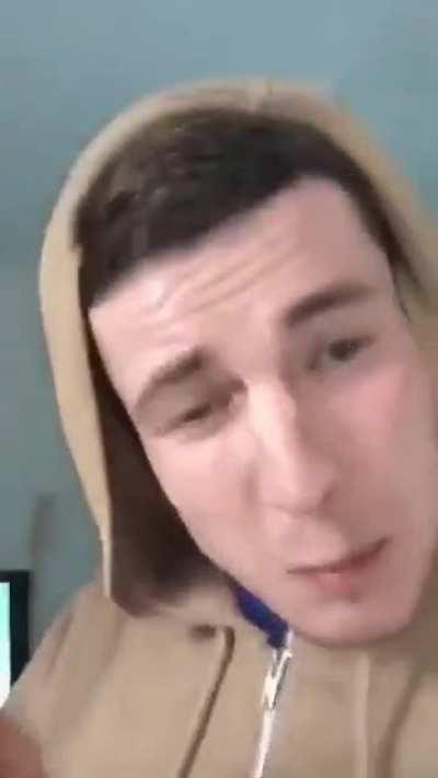 Someone's in trouble. I just can't quite work out who.