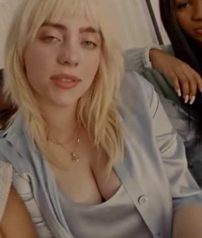 Billie Eilish - All the cleavage plot in 'Lost Cause' Music Video [60fps slow mo]