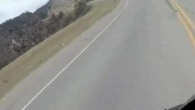 DBS racing on a public road!