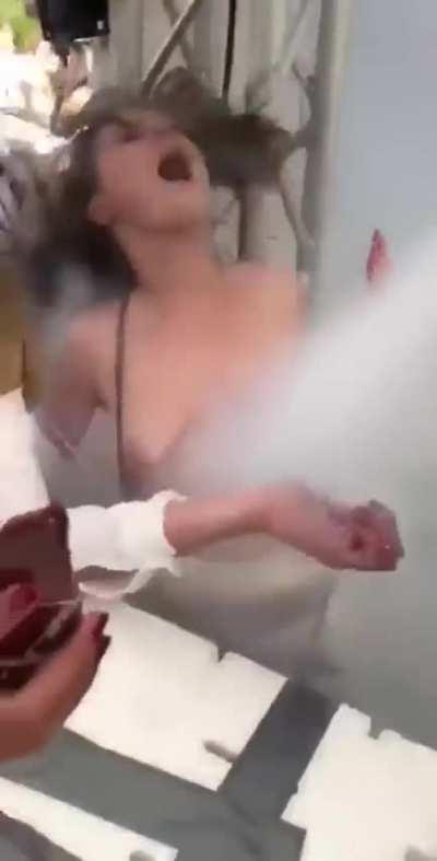 What is that, a fire extinguisher