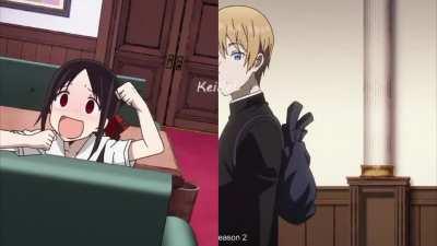 Kaguya & Chika Noises Side by Side