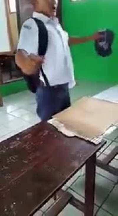 You can hear the impact