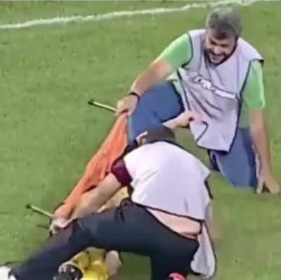 Not sure which one needs a stretcher