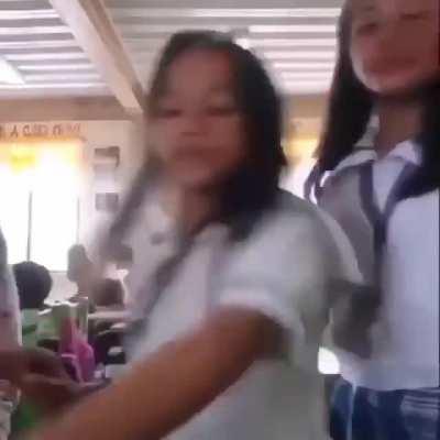 Interrupting little girls tik tok video?