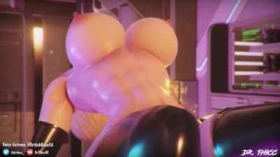 Who Can Say No to Samus on Top? (Dr. Thicc) [Metroid]