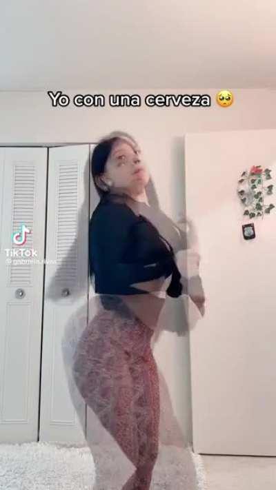 Latina in flare pants