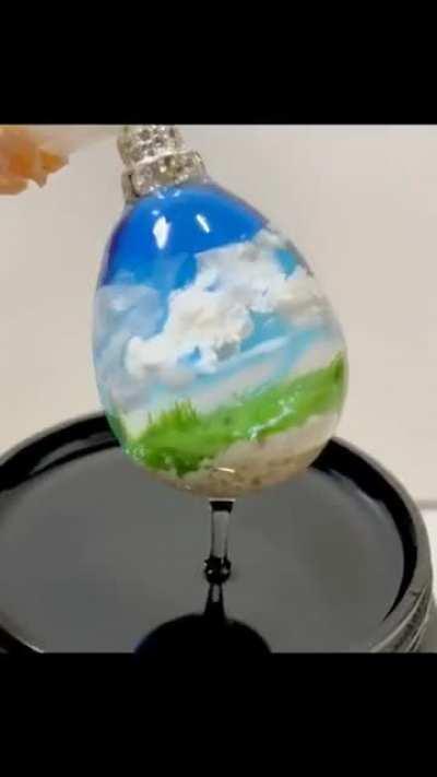 Clouds in resin