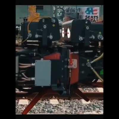 creating a miniature train set