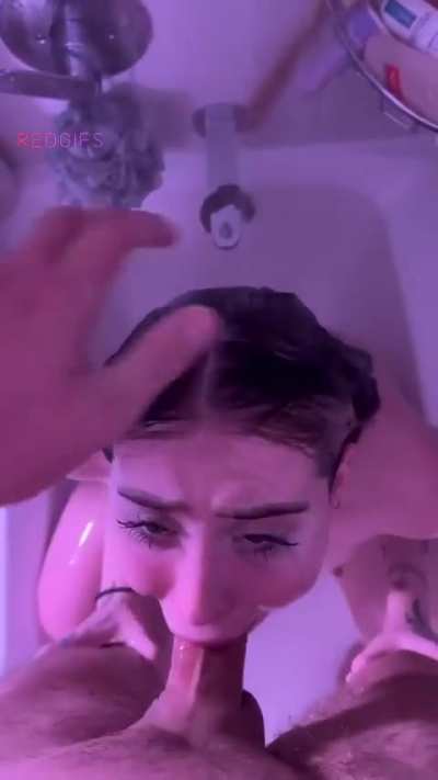 It's not gay bud we're just saving some water