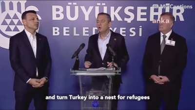 Özgür Özel(main opposition leader) speech about eu