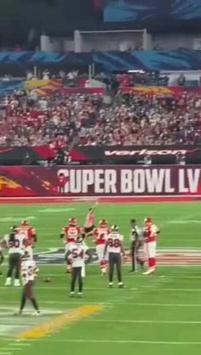 Streaker at the Super Bowl