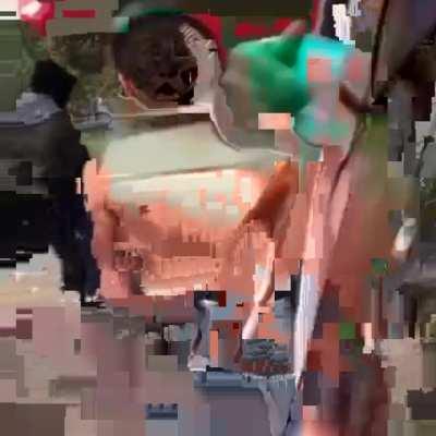 Lil' Mike does not walk away.