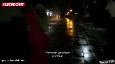 Beer Pong leads to SEX IN VAN