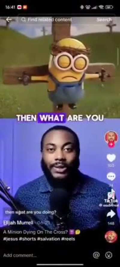 An animator was messing around