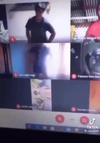 cristian en 2018 si hubiera hecho clases virtuales: